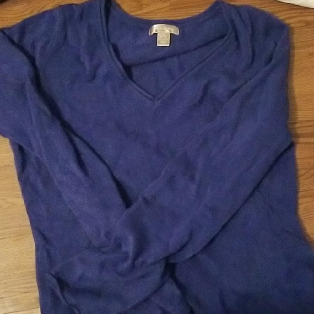 Navy blue sweater